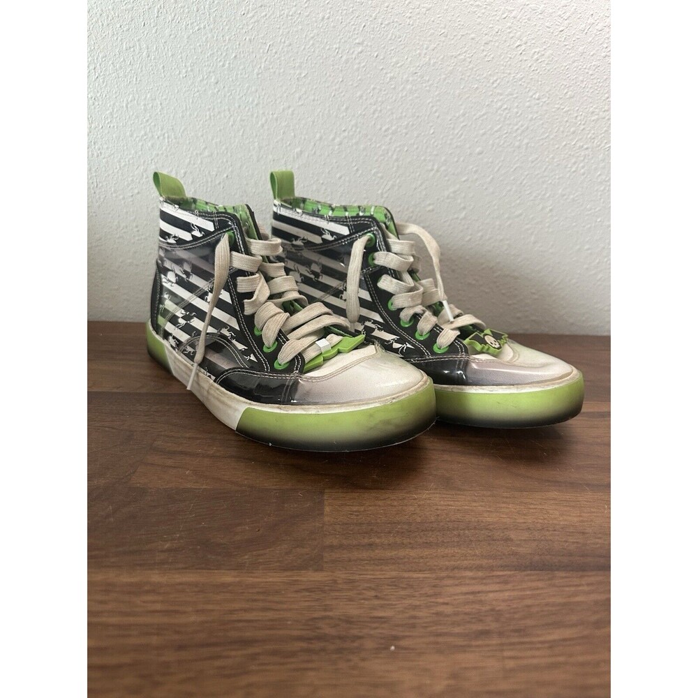 Beetlejuice Womens High Top Sneakers Size 8